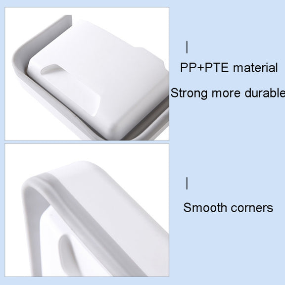 Foldable Car Bin Dual-Use Dustbin Organizer For Home And Car(White)