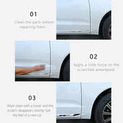 MCPP 2pcs /Pack Car Scratches Abrasive Cloth Automotive Scratch Removal And Repair Wipe(Gray)