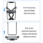 For Tesla 2019-2022 Model3/Y Car Central Control Screen Mobile Phone Holder(1set)