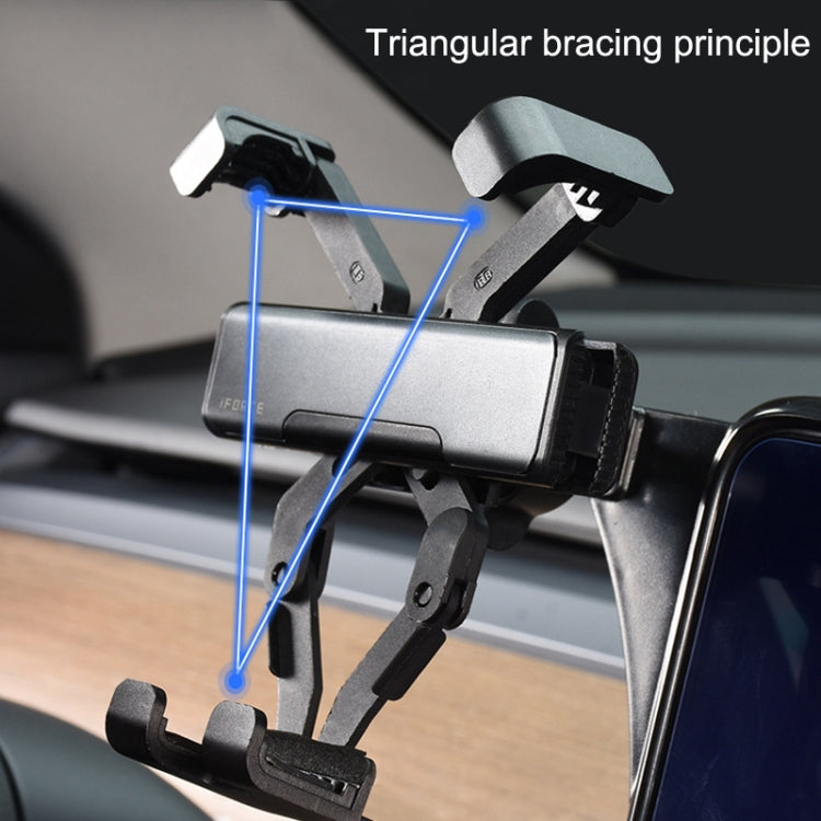 For Tesla 2019-2022 Model3/Y Car Central Control Screen Mobile Phone Holder(1set)