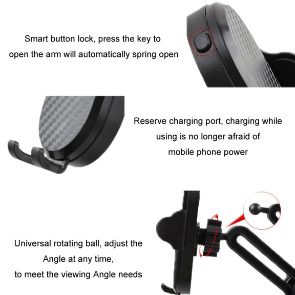 Car Centre Navigation Mobile Phone Holder 360 Rotating Water Cup Holder, Size: Small