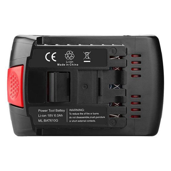 4000mAh 18V Electric Tool Battery Electrical Drilling Spare Battery, For Bosch BSH180 / CAG180-01 / CCS180 / CCS180B / CCS180K