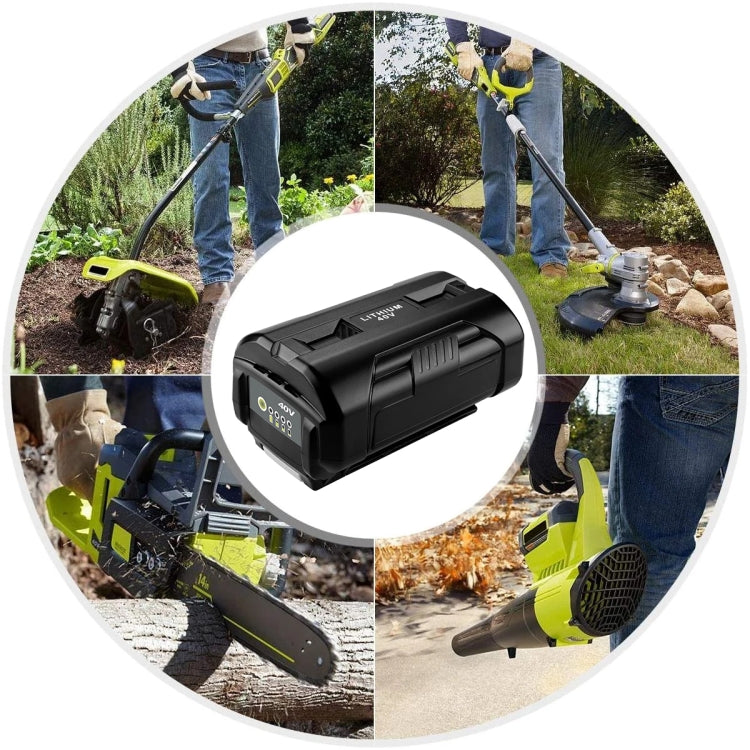 6000mAh For Ryobi OP4026A / OP4050 40V Lawn Mowers Lithium-ion Battery
