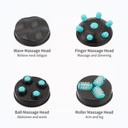 4 in 1 Electric Massager Handheld Fat Pusher Infrared Massager 220V EU Plug