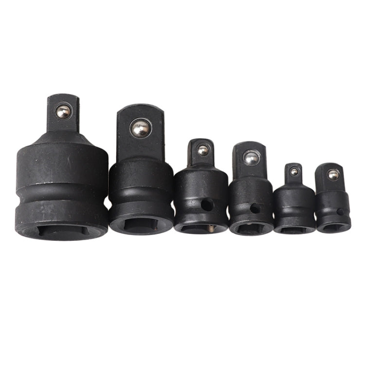 6pcs /Box Sleeve Adapter Ratchet Quick Wrench Air Cannon Adaptor Conversion Accessory Tool(With Box)