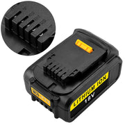 3000mAh For Dewalt DCB180 / DCB181 / DCB200 18V Electrical Tools Spare Battery