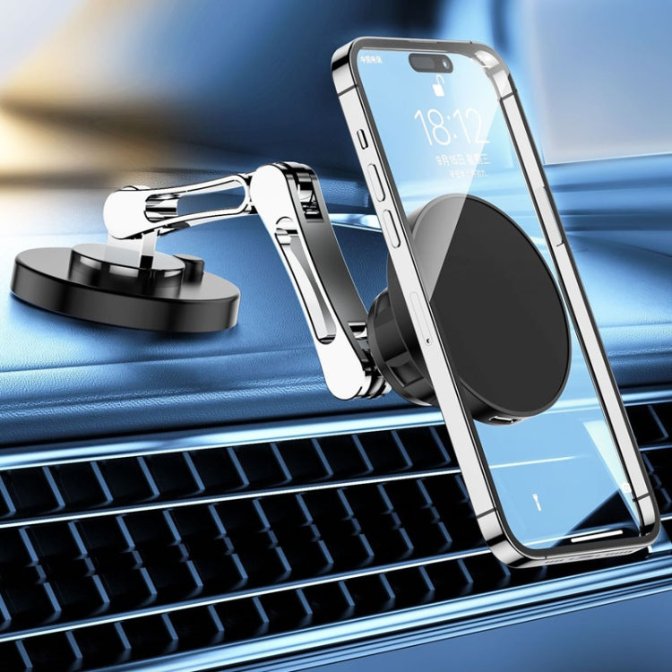 Magsafe Magnetic Mobile Phone Navigation Rotating Bracket, Model: Without Wireless Charging