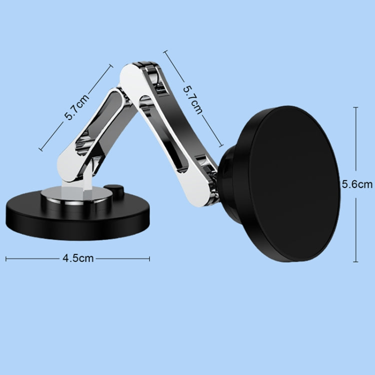 Magsafe Magnetic Mobile Phone Navigation Rotating Bracket, Model: Without Wireless Charging