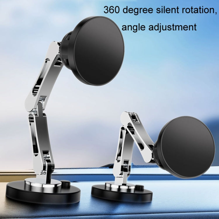 Magsafe Magnetic Mobile Phone Navigation Rotating Bracket, Model: With Wireless Charging