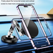 Magsafe Magnetic Mobile Phone Navigation Rotating Bracket, Model: With Wireless Charging