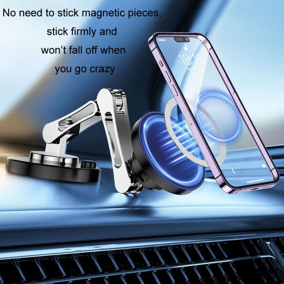 Magsafe Magnetic Mobile Phone Navigation Rotating Bracket, Model: Without Wireless Charging