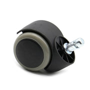 2 Inch 11 x 22mm Plunger Swivel Casters Chair Replacement Wheels(Gray)