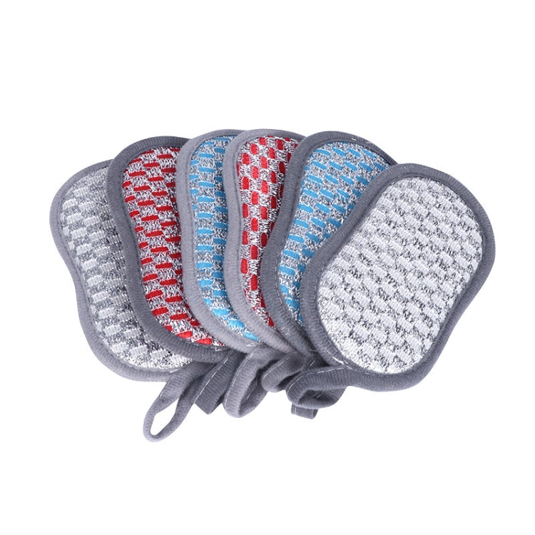 Double-sided Absorbent Kitchen Dishwashing Sponge Multifunctional Cleaning Rag, Style: 6pcs /set