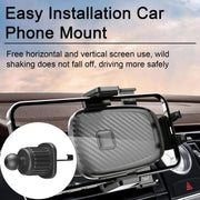 Car Air Outlet Rotating Spiral Hook Tail Clip Mobile Phone Holder(G03)