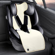 Car USB Heated Seat Cushion Winter Plush Child Seat Pad, Size: 90x32cm(Beige) - Seat Accessories by PMC TechLife | Online Shopping South Africa | PMC TechLife | Buy Now Pay Later Mobicred