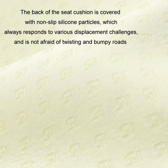 Car USB Heated Seat Cushion Winter Plush Child Seat Pad, Size: 90x32cm(Beige)