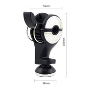 Multifunctional Car Cushion Magnetic Mobile Phone Holder Car Inside Supplies, Color: Silver