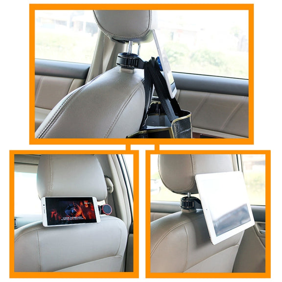 Multifunctional Car Cushion Magnetic Mobile Phone Holder Car Inside Supplies, Color: Silver