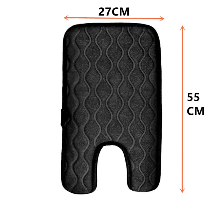 Children Single-Seat Car Winter Electric Heated Seat Cushion(Black)