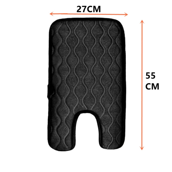 Children Single-Seat Car Winter Electric Heated Seat Cushion(Black)