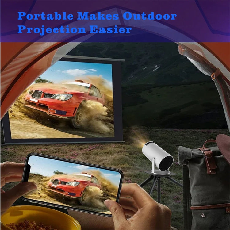 HY300 Smart Projector Android 11.0 System 120 Lumen Portable Projector AU Plug