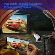 HY300 Smart Projector Android 11.0 System 120 Lumen Portable Projector EU Plug
