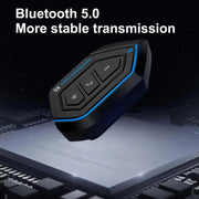X6 Helmet Bluetooth Headset Wireless Water-resistant Moto Handsfree Stereo Headphone(Soft Line Wheat)