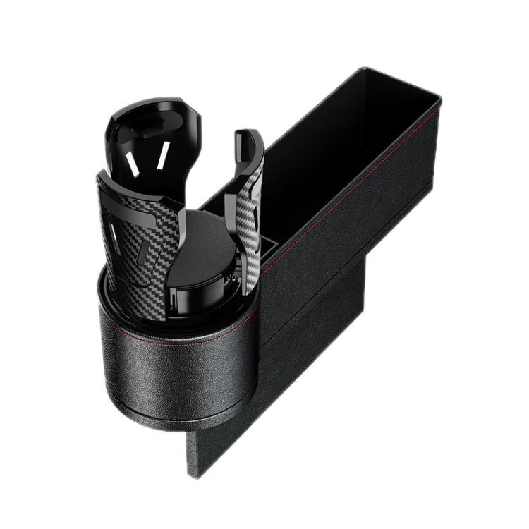 Car Seat Gap Storage Box Car Water Cup Holder Ashtray, Color: Left Black