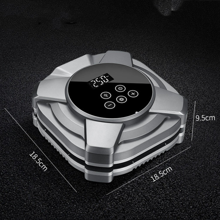 22 Cylinders Car Intelligent Digital Display Inflator Pump Portable Car Tire Pneumatic Engine(Silver)