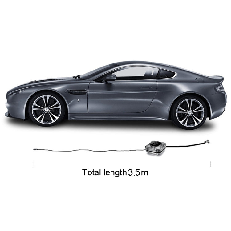 30 Cylinders Car Intelligent Digital Display Inflator Pump Portable Car Tire Pneumatic Engine(Black)
