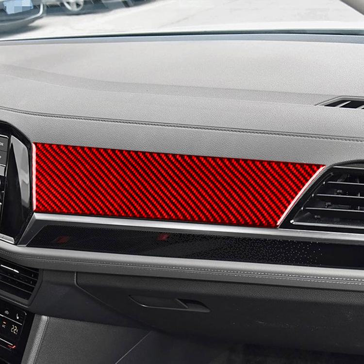 For Volkswagen Sagitar 2019-2023 Left-hand Drive Co-pilot Instrument Sticker(Red)