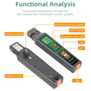 Komshine Fiber Optic Identifier Optical Cable Signal Direction Identifier With VFL Red Light 10mW(KFI-40V)