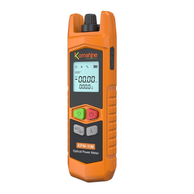 Komshine High Precision Optical Power Meter Mini Fiber Optic Light Attenuation Tester With LED, Specification: C-G/-50DBM to +26DBM