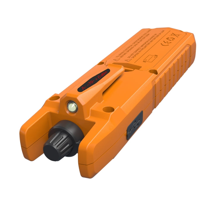 Komshine High Precision Optical Power Meter Mini Fiber Optic Light Attenuation Tester With LED, Specification: A-G/-70dBM to +6DBM