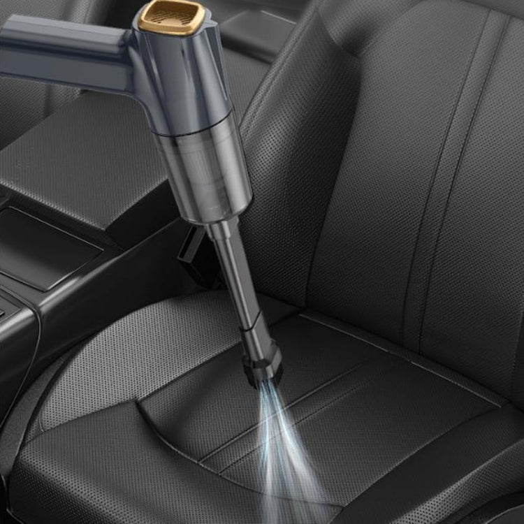 Car Vacuum Cleaner Handheld Compact Powerful Cleaning Tool For Car And Home Use(Black)
