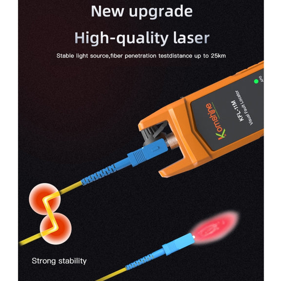 Komshine Mini Red Light Fiber Optic Test Pen, Model: KFL-11M-20