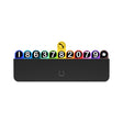 bbdd Temporary Parking License Plate Concealable Car Removal Number Plate(Rainbow Edition) - Parking Card by bbdd | Online Shopping South Africa | PMC TechLife | Buy Now Pay Later Mobicred