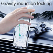 SHUNWEI SD-1132B Car Phone Suction Cup + Air Vent Holder Gravity Sensing Support Bracket(Blue)
