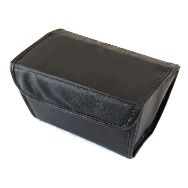 For Tesla Model Y PU Leather Car Interior Storage Glove Box Modification Accessories, Style: Air Outlet Model