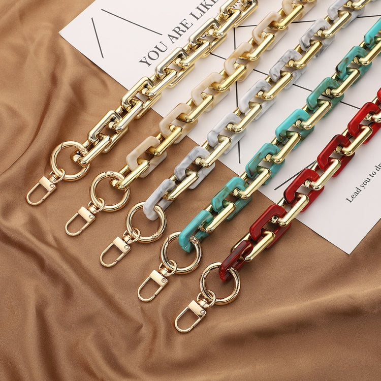 Retro Mobile Phone Chain Lanyard Tortoiseshell Acrylic Resin Bag Chain with Spacer, Spec: L205-LS-100cm