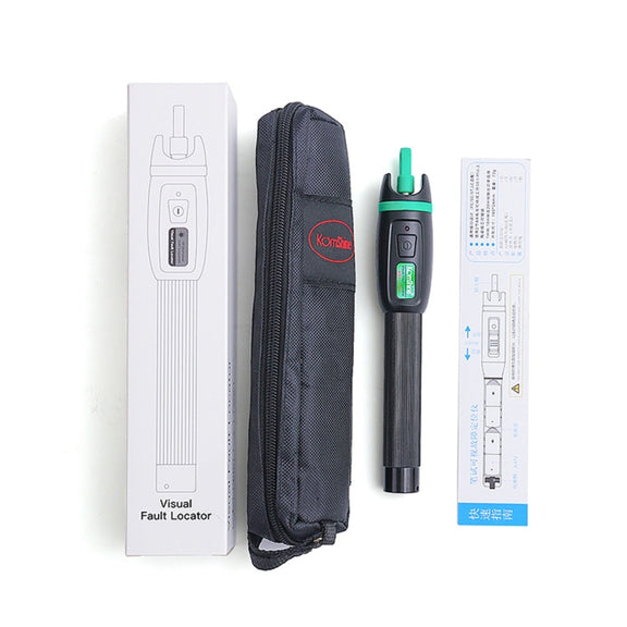 KomShine Metal Visible Laser Light Source Fiber Optic Red Light Pen, Model: KFL-11P-20MW