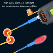 Komshine 15km Mini Optical Fiber Breakpoint Positioning Test Red Light Pen, Specification: KFL-Q-20MW