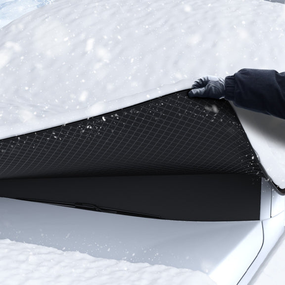 ST-3959 Snow Cover Front Windshield Strong Magnetic Adsorption Car Windshield Cover Oxford Cloth Comprehensive Protection