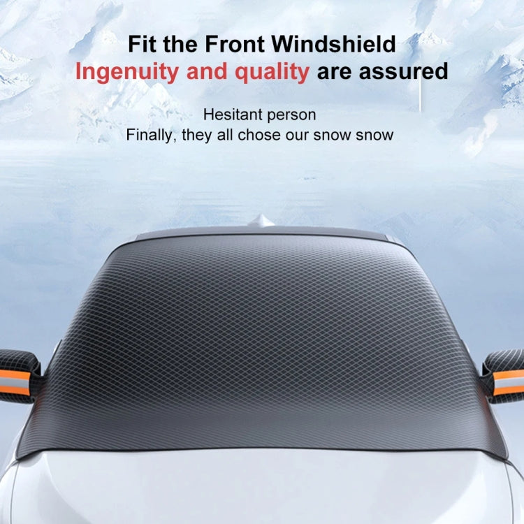 ST-3959 Snow Cover Front Windshield Strong Magnetic Adsorption Car Windshield Cover Oxford Cloth Comprehensive Protection
