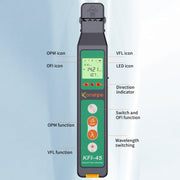 Komshine Optical Fiber Signal Direction Identification Instrument, Model: KFI-45-L