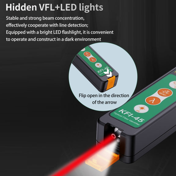 Komshine Optical Fiber Signal Direction Identification Instrument, Model: KFI-45-L