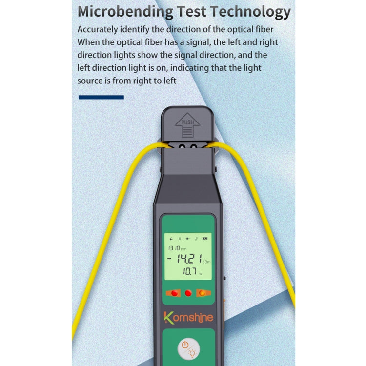 Komshine Optical Fiber Signal Direction Identification Instrument, Model: KFI-45-L