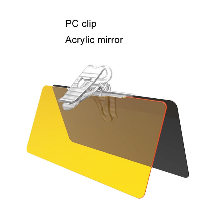 SHUNWEI SD-2301 Car Sun Visor Day Night Anti Glare Visor Adjustable Visor Protection(Yellow)