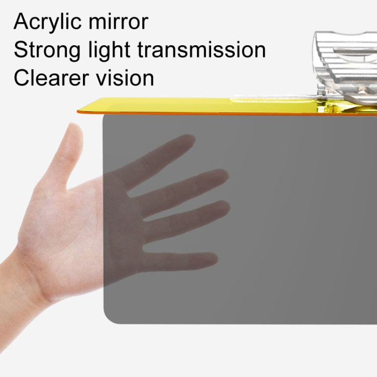 SHUNWEI SD-2301 Car Sun Visor Day Night Anti Glare Visor Adjustable Visor Protection(Yellow)