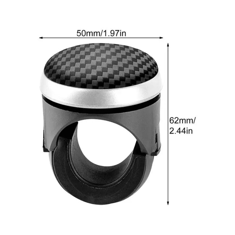 DM-123 Car Steering Wheel Auxiliary Bearing Universal Turning To Help Saving Effort To Turn To Help Ball(Black)
